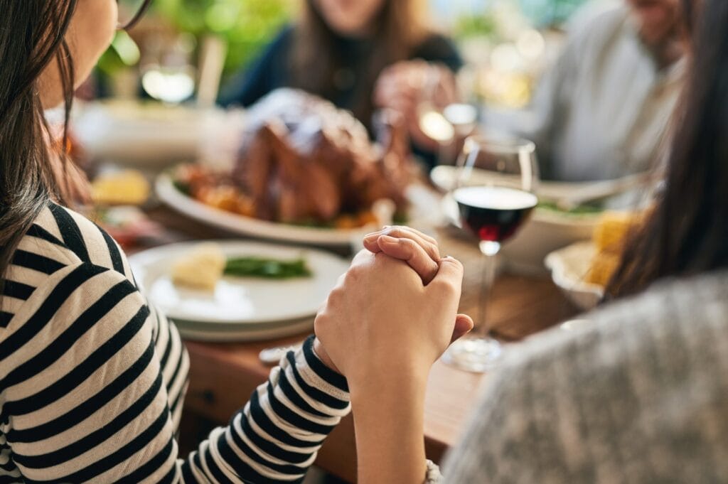 A large group of people gathering to celebrate the life of a loved one