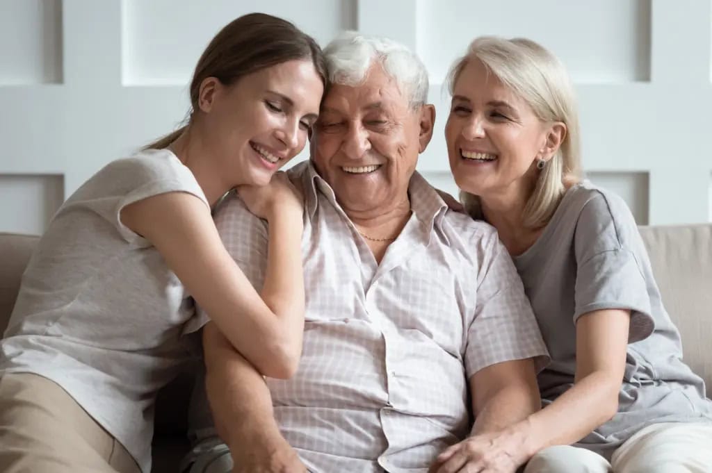 A family comes together to celebrate a life at a pre-death party