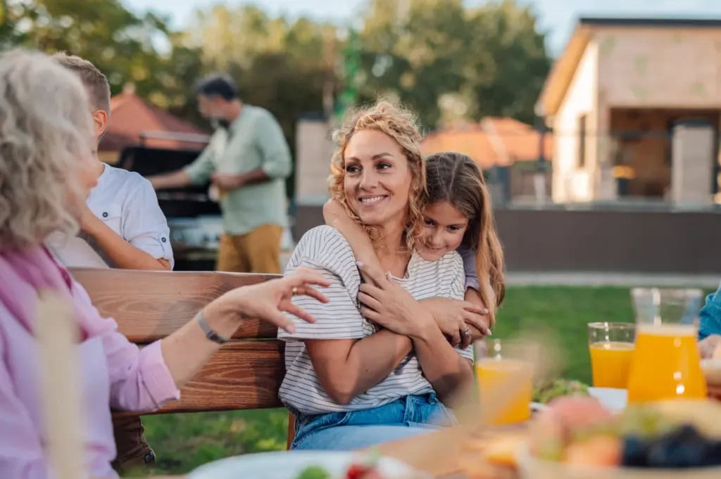 A family comes together to celebrate a life at a pre-death party