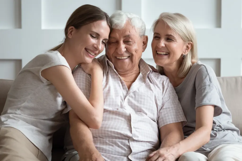 A family comes together to celebrate a life at a pre-death party